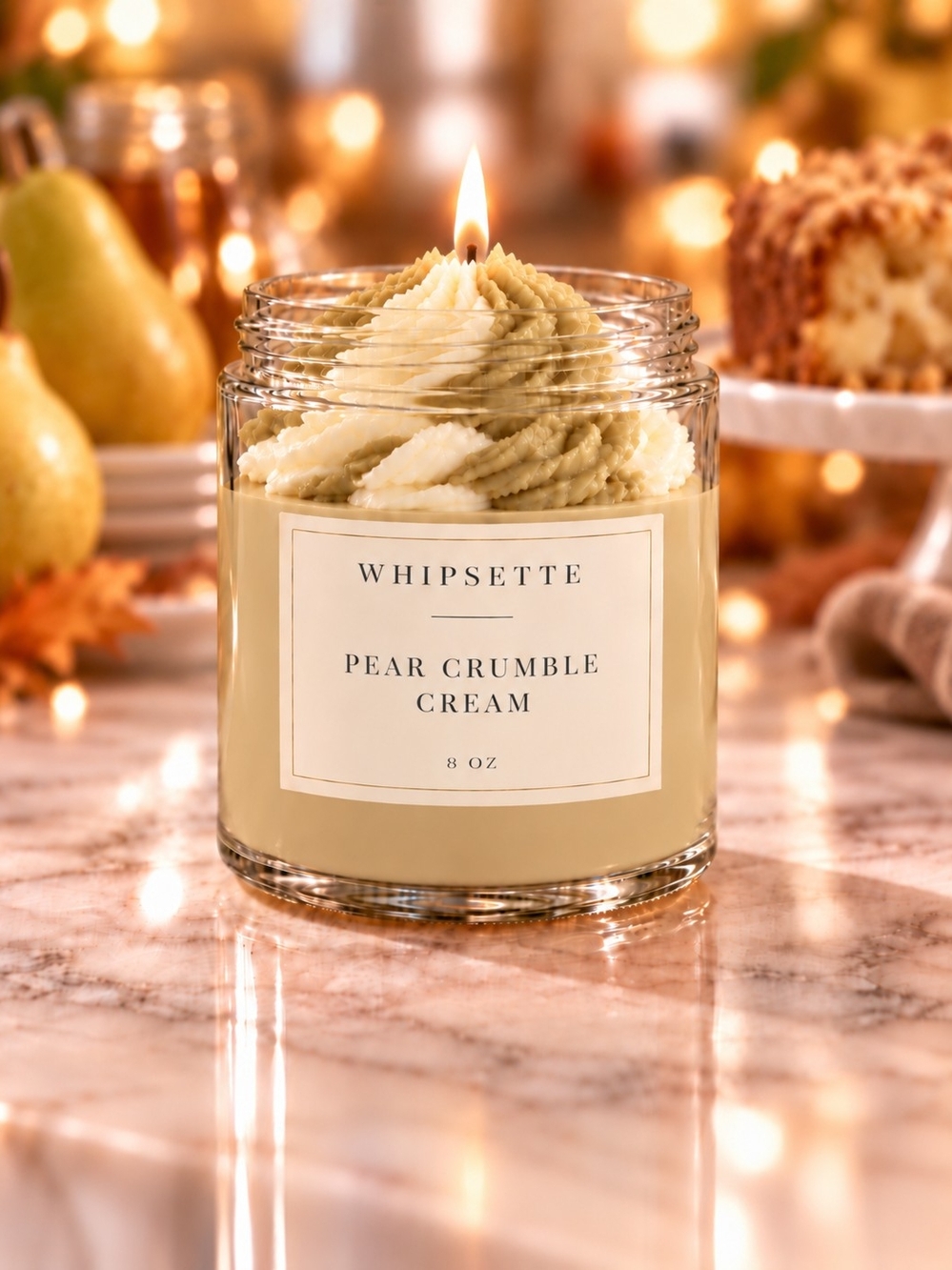 Pear Crumble Cream - Cream (8 oz)